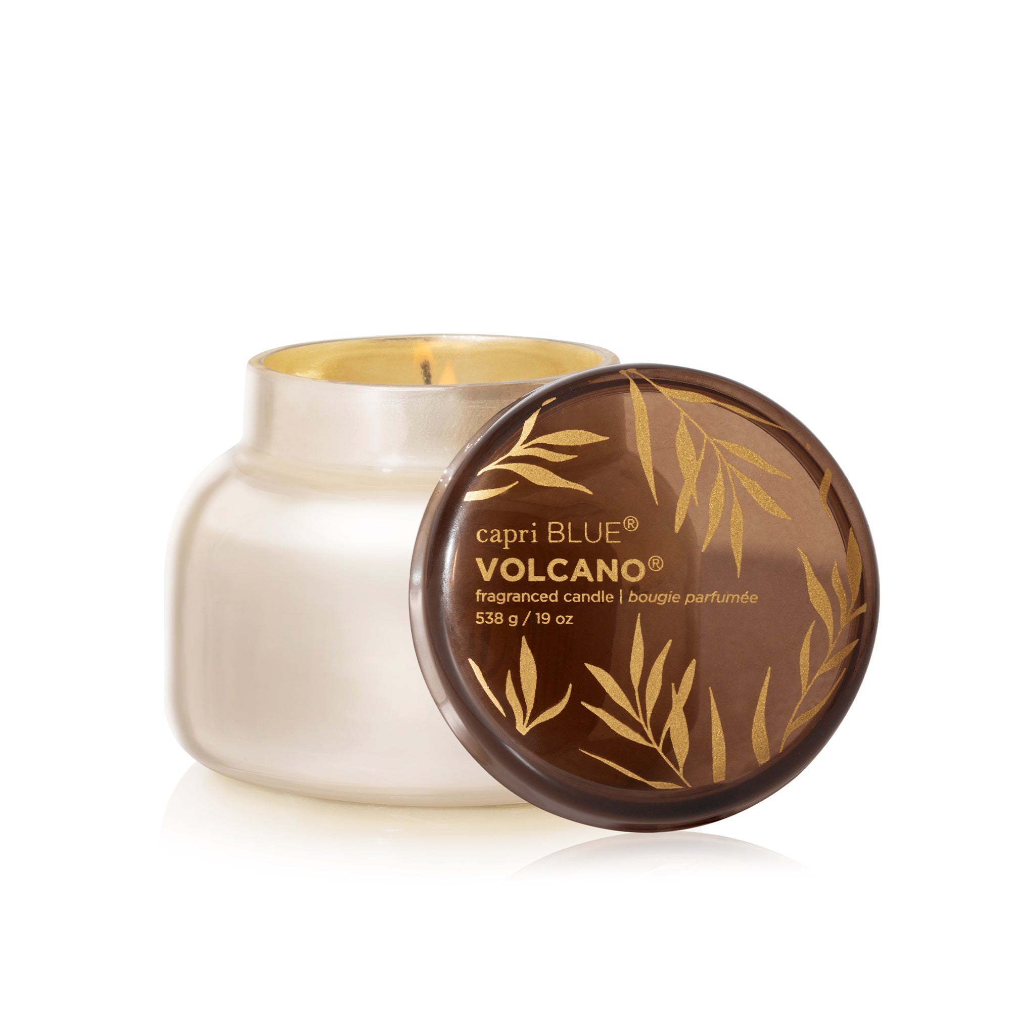 Autumn Glow Volcano White Signature Candle | Capri Blue