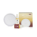 Pura Volcano product set including diffuser, bottle, and packaging on a white background