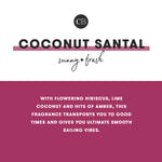 Coconut Santal Fragrance Description