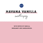 Havana Vanilla Fragrance Description