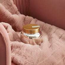 Aloha Orchid Mercury Iridescent Oversized Jar, 28 oz is floral candle