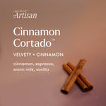 Winter Bazaar Cinnamon Cortado Candle Duo