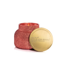 Apple Cider Social Signature Glam Candle, lit