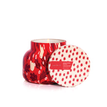 Apple Cider Social Holiday Pattern Play Signature Candle, lit