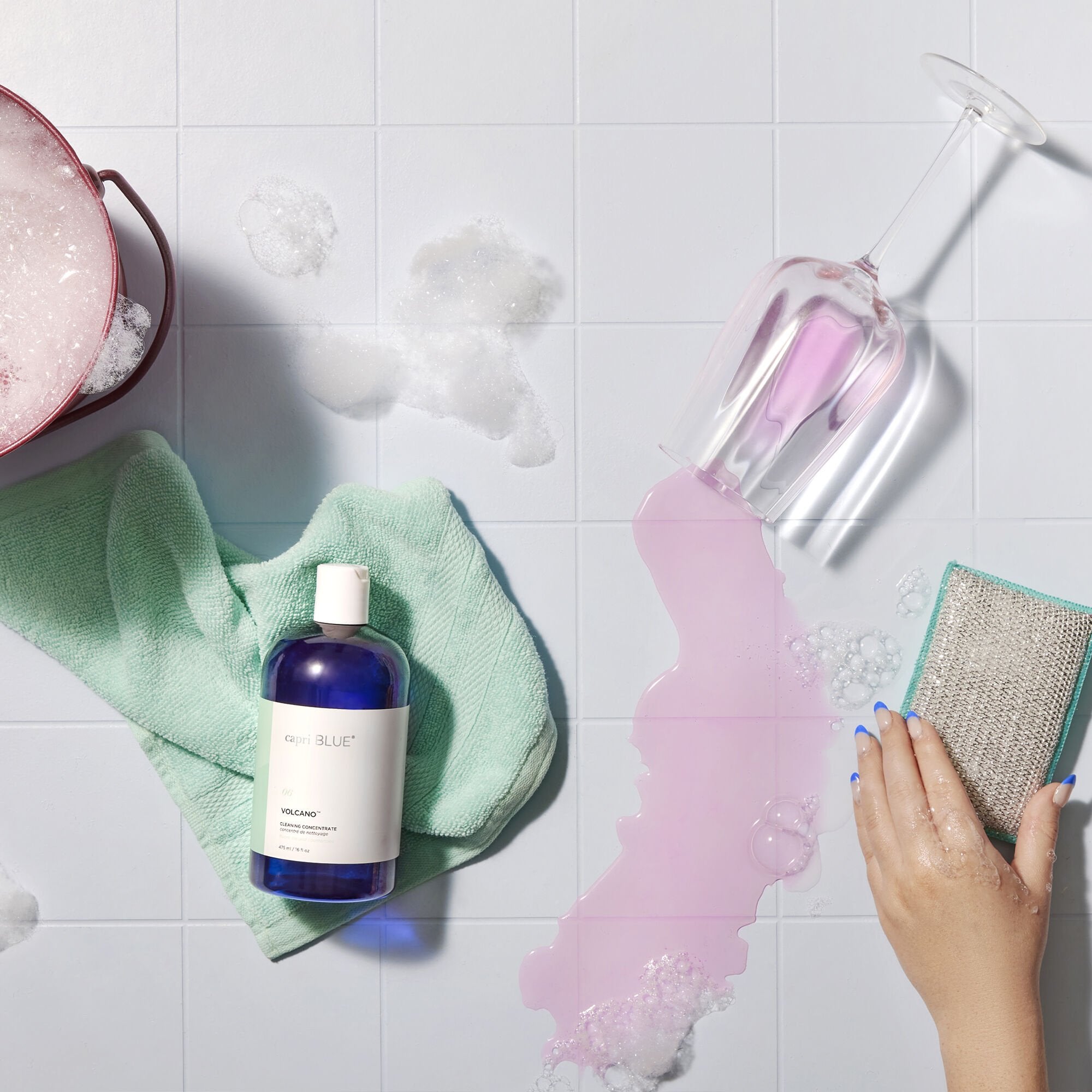 Volcano Tropical Scented Cleaning Concentrate 16 fl oz | Capri Blue