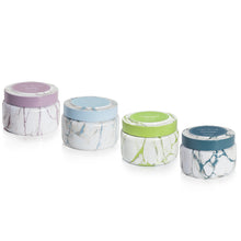 Modern Marble Travel Tin Set