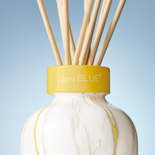Pineapple Flower Modern Marble Petite Reed Diffuser, reeds