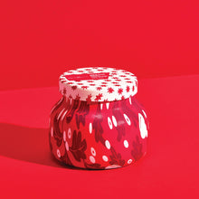 Apple Cider Social Holiday Pattern Play Petite Candle