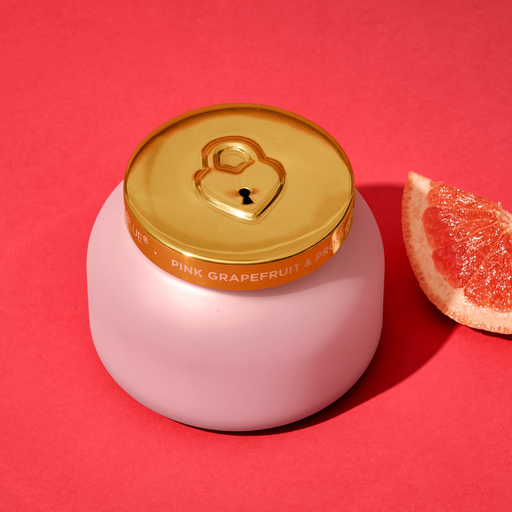 Pink Grapefruit & Prosecco Locked in Love Signature Candle | Capri