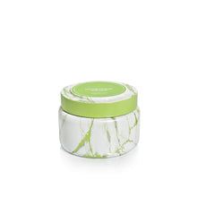Honeydew Crush Modern Marble Printed Travel Tin Candle, 8.5 oz