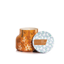 Pumpkin Dulce Holiday Pattern Play Petite Candle, lit