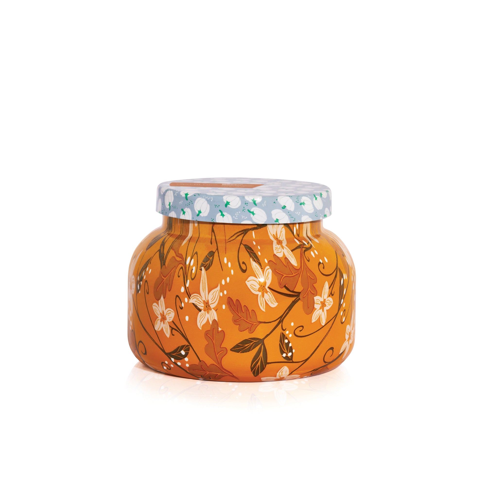 ほぼ新品★AMERI vintage_DESSERTCUPFURBLOUSON Pumpkin Dulce Holiday Pattern Play Signature Candle, 19 oz | Capri