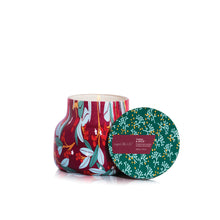 Tinsel & Spice Holiday Pattern Play Petite Candle, lit