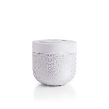 Volcano White Opal Gilded Tin Candle, 12.5 oz