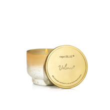 Volcano Glimmer Inverted Candle, lit