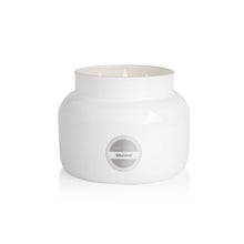 Volcano White Oversized Candle, 3 wicks lit
