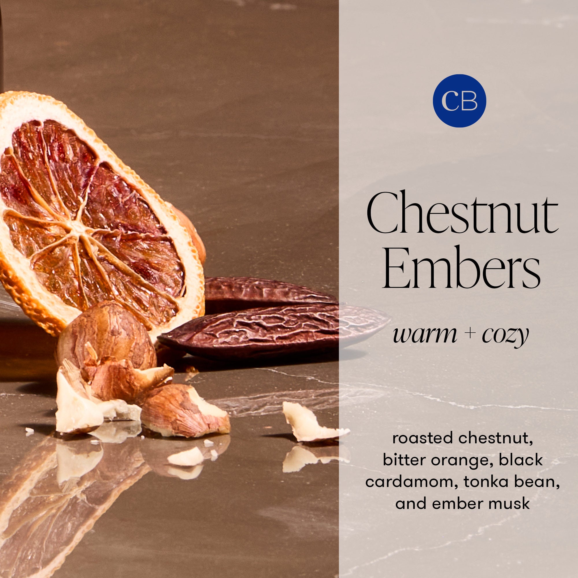 Autumn Glow Chestnut Embers Signature Candle
