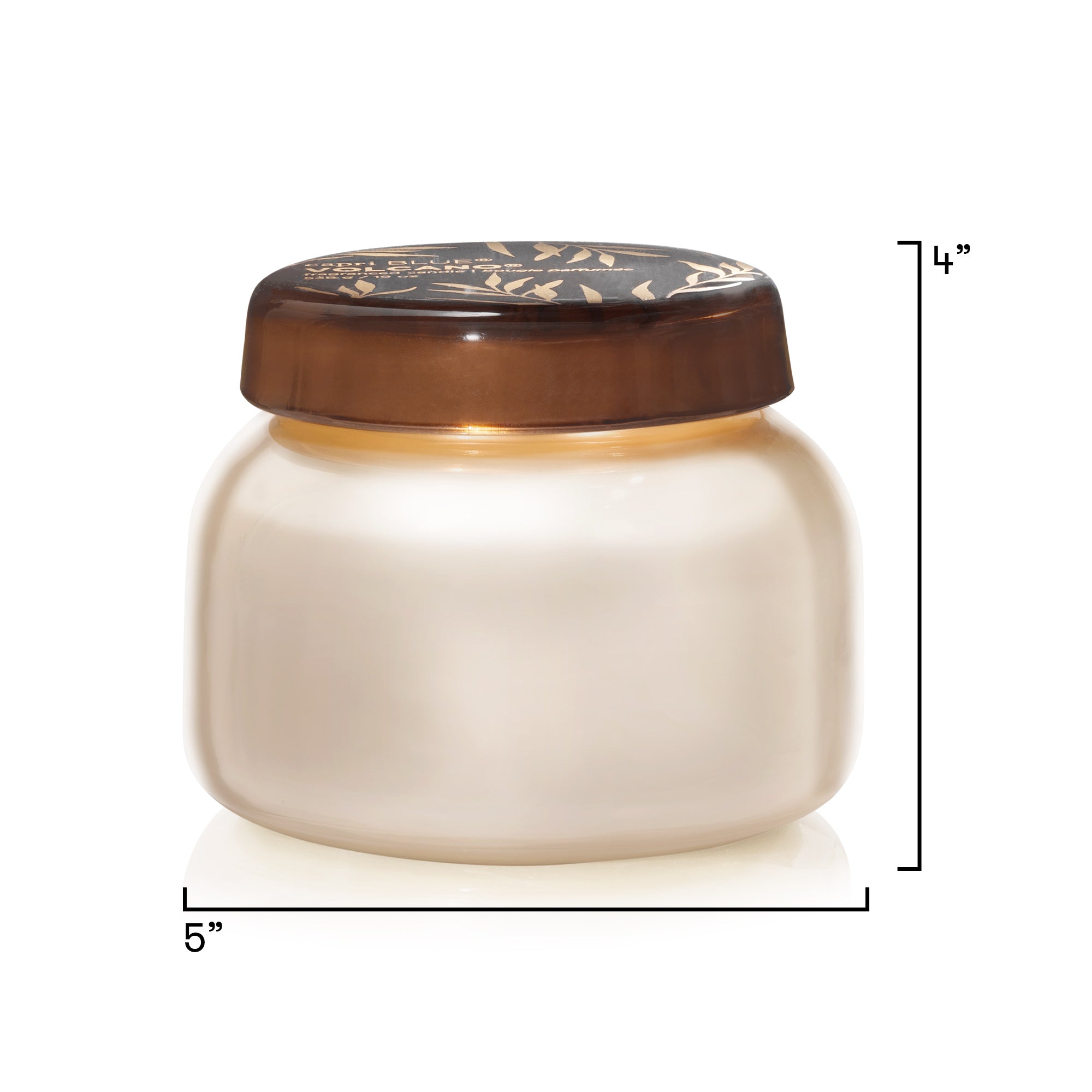 Autumn Glow Volcano White Signature Candle