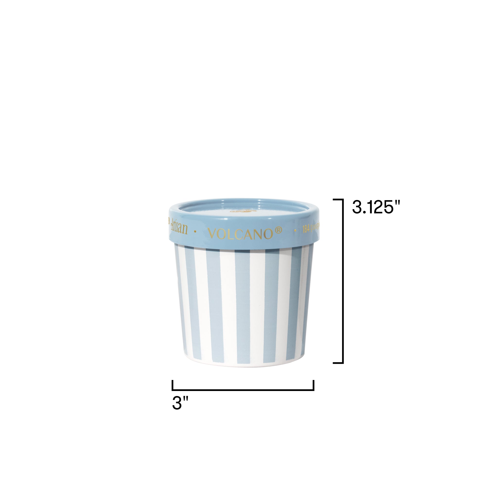 Caffè Capri Gelato Cup Candle - Volcano Scent | Capri Blue