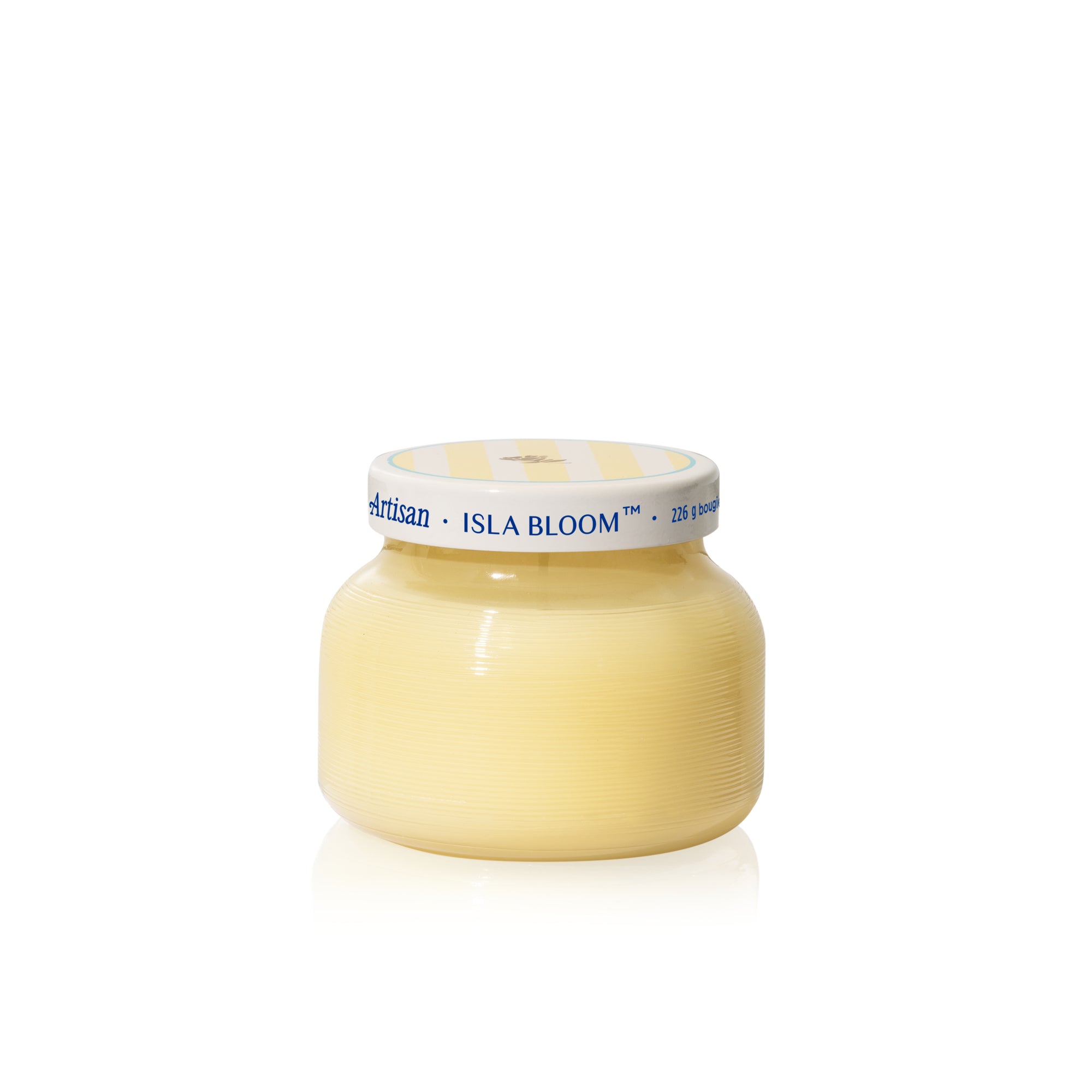 Jar of Isla Bloom on a white background