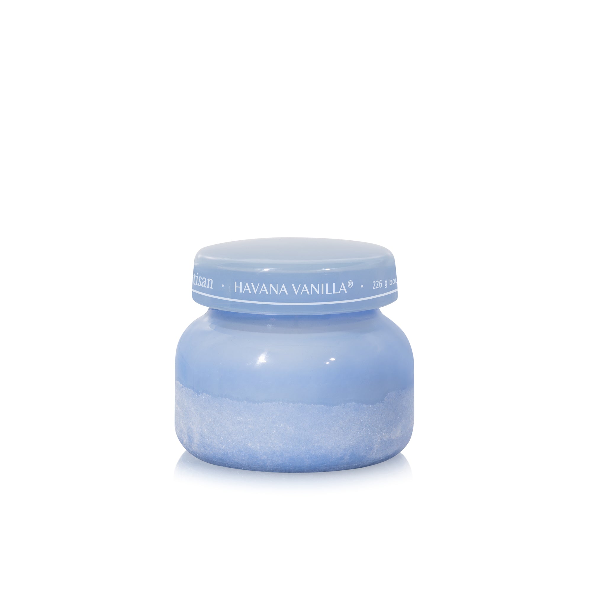 Jar of Havana Vanilla on a white background