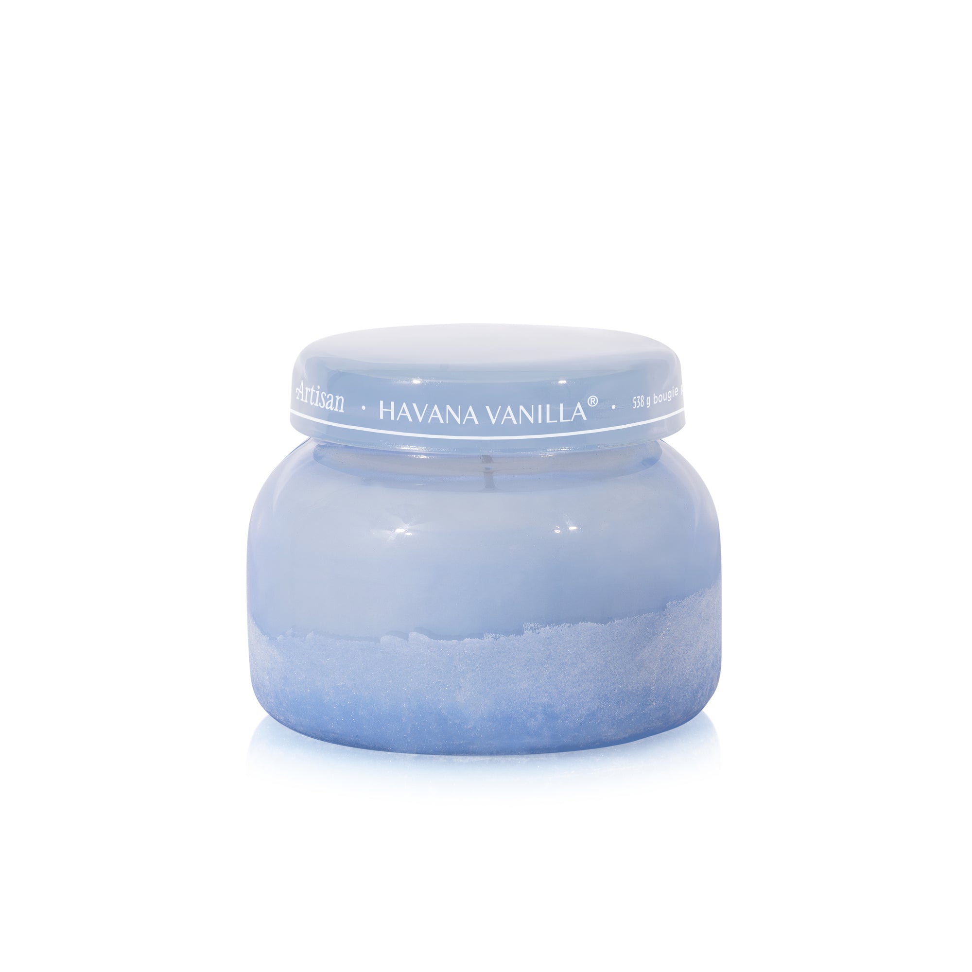 Jar of Havana Vanilla product on a white background