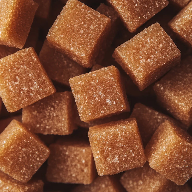 Brown sugar cubes