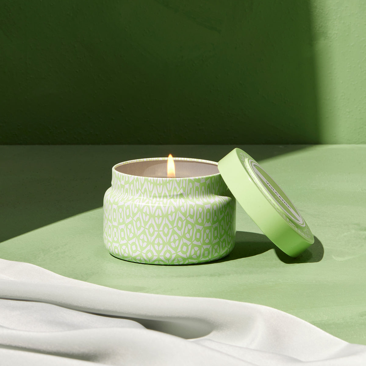 Volcano Exploding Matcha Volcano Iced Matcha Travel Tin Candle, 8.5 oz | Capri Blue