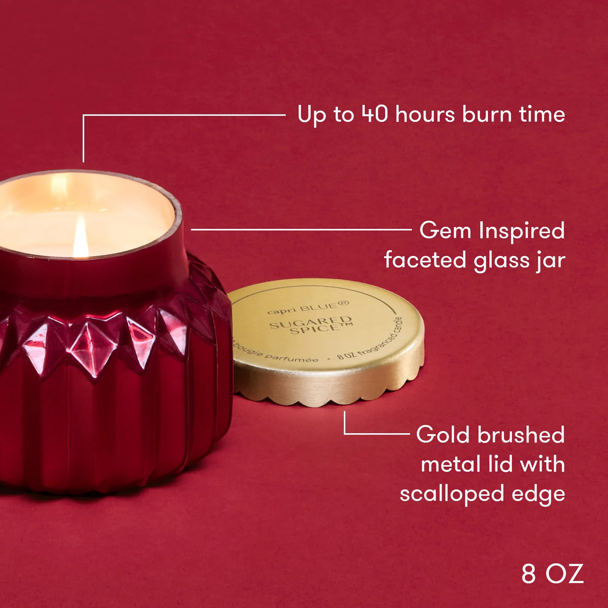 Sugared Spice Royal Gem Petite Candle