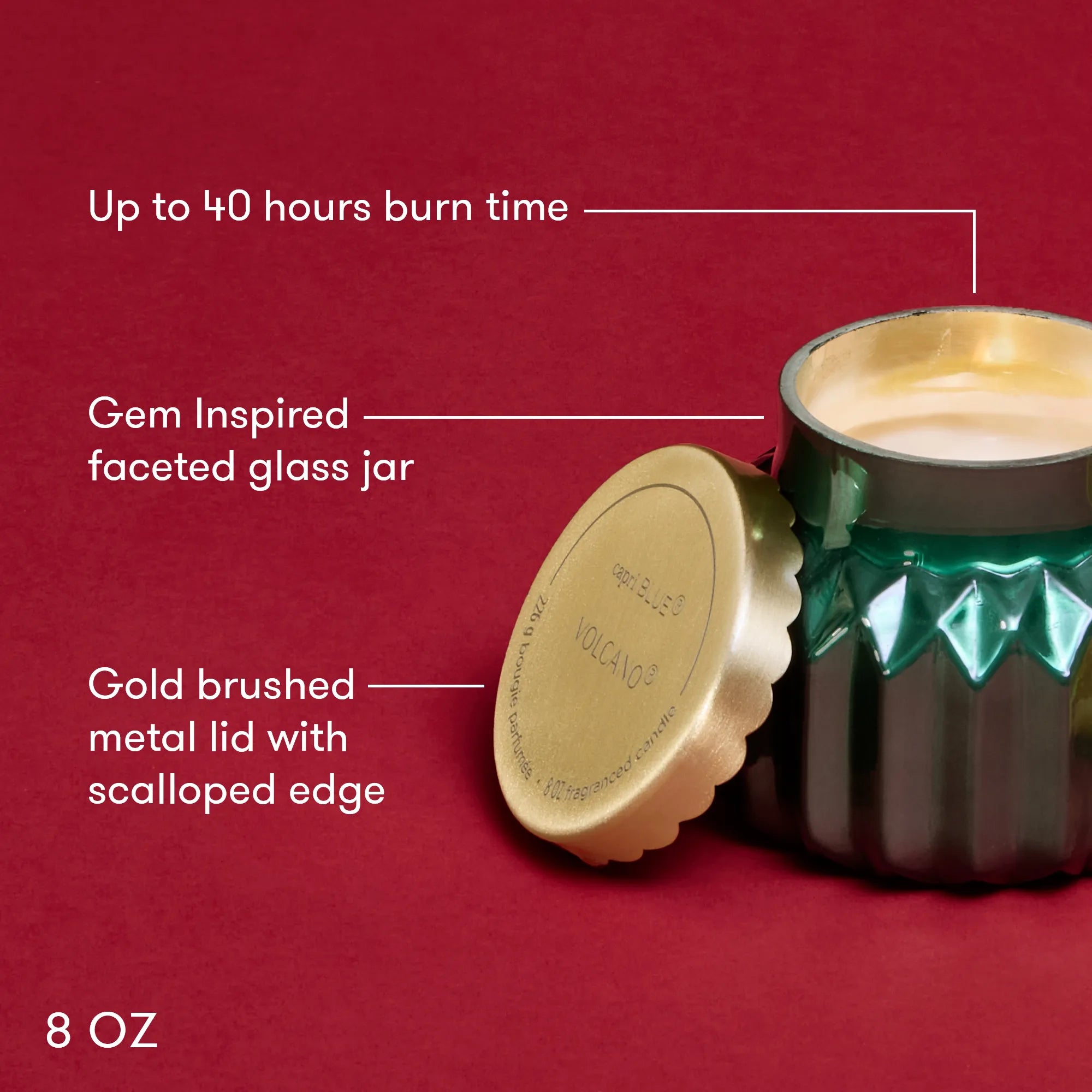 Volcano Royal Gem Petite Candle