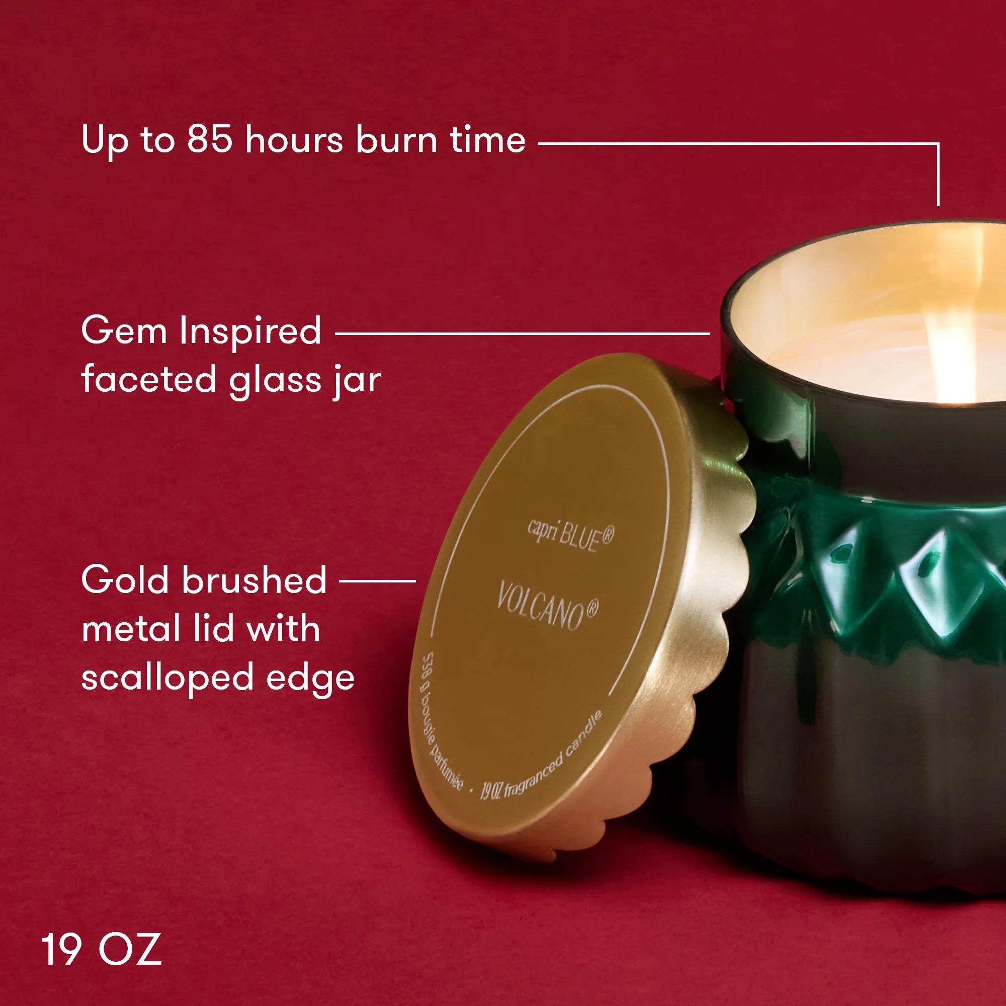 Volcano Royal Gem Signature Candle