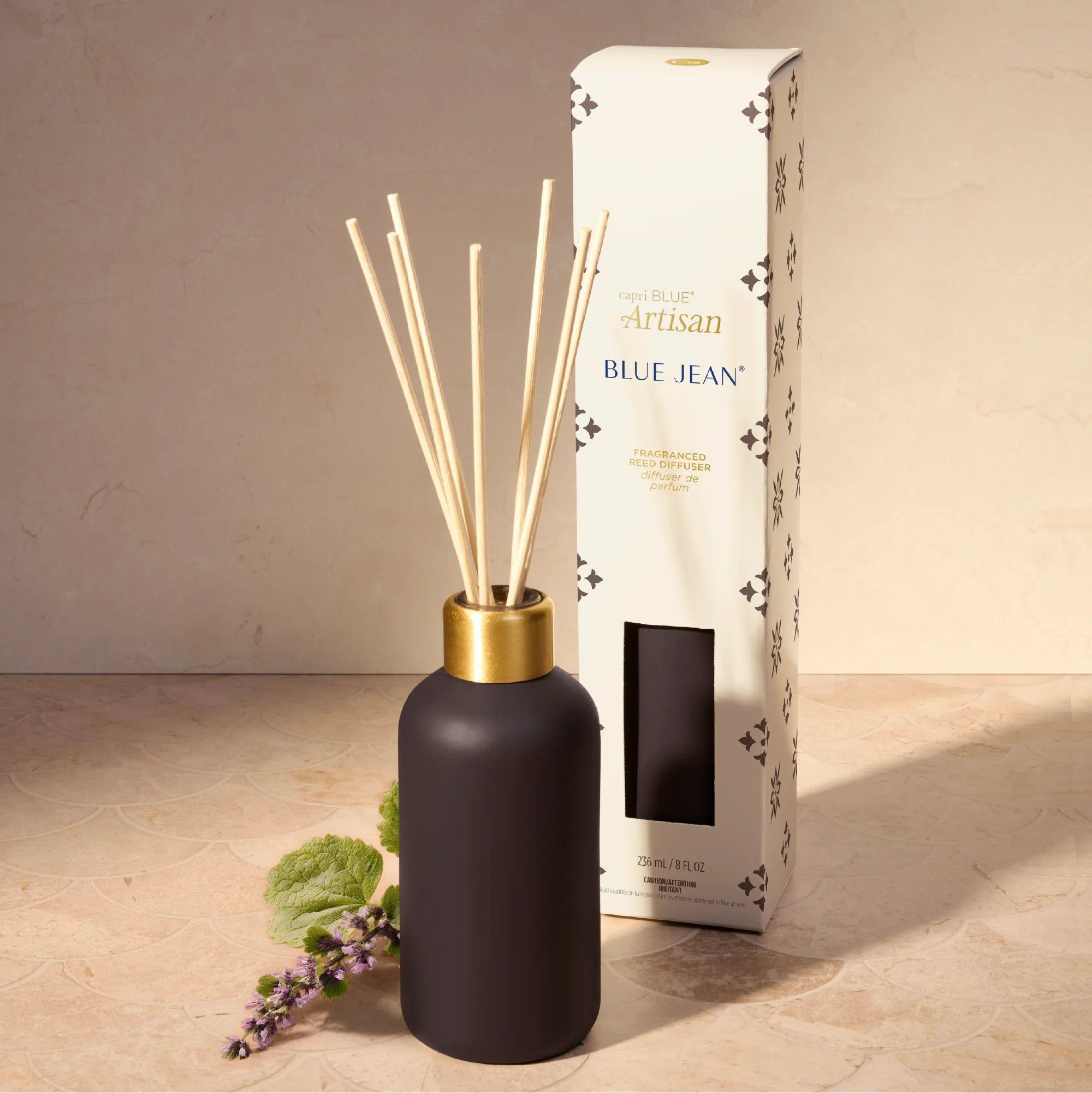 Blue Jean Terrazza Velluto Reed Diffuser view 2