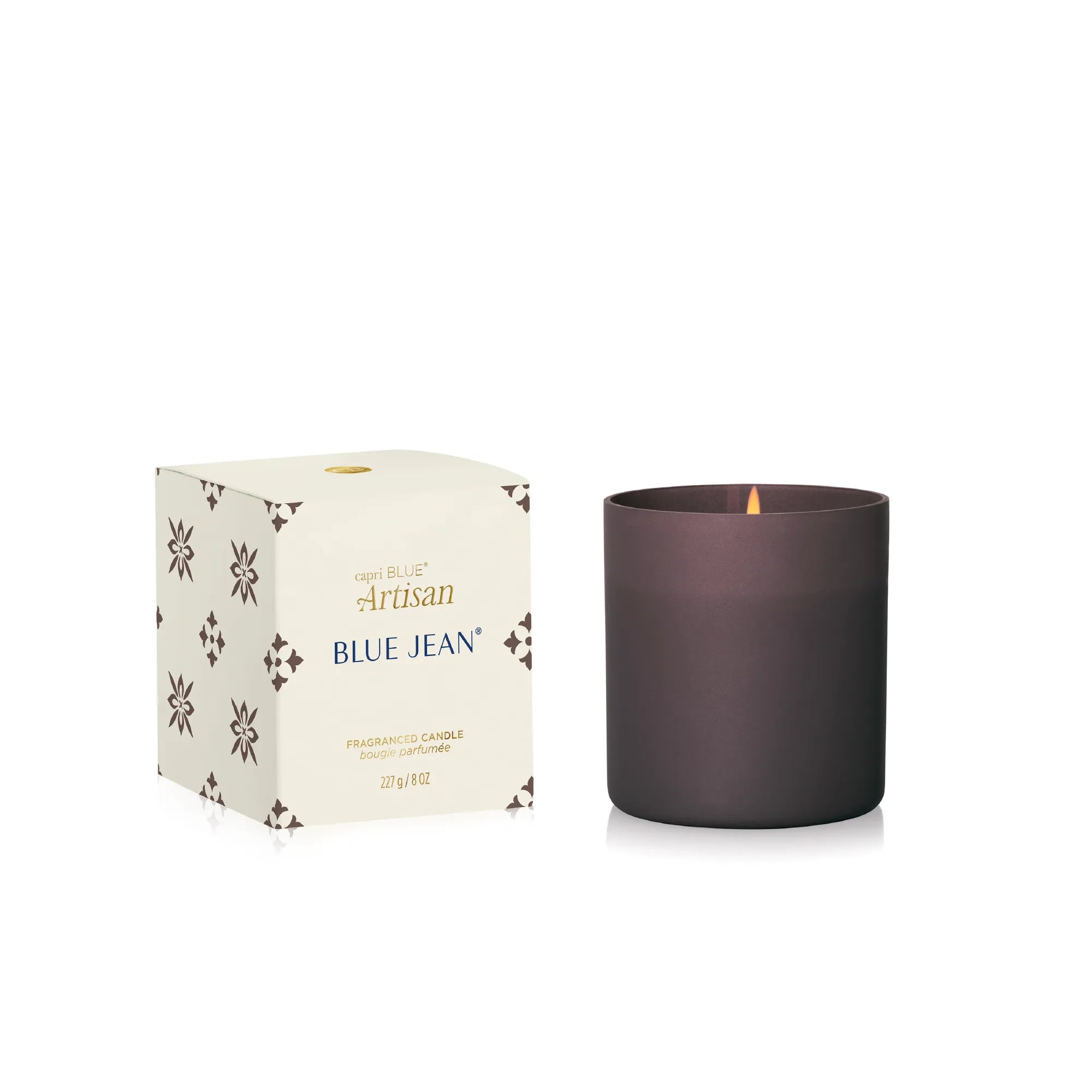Blue Jean Terrazza Velluto Boxed Tumbler Candle view 1