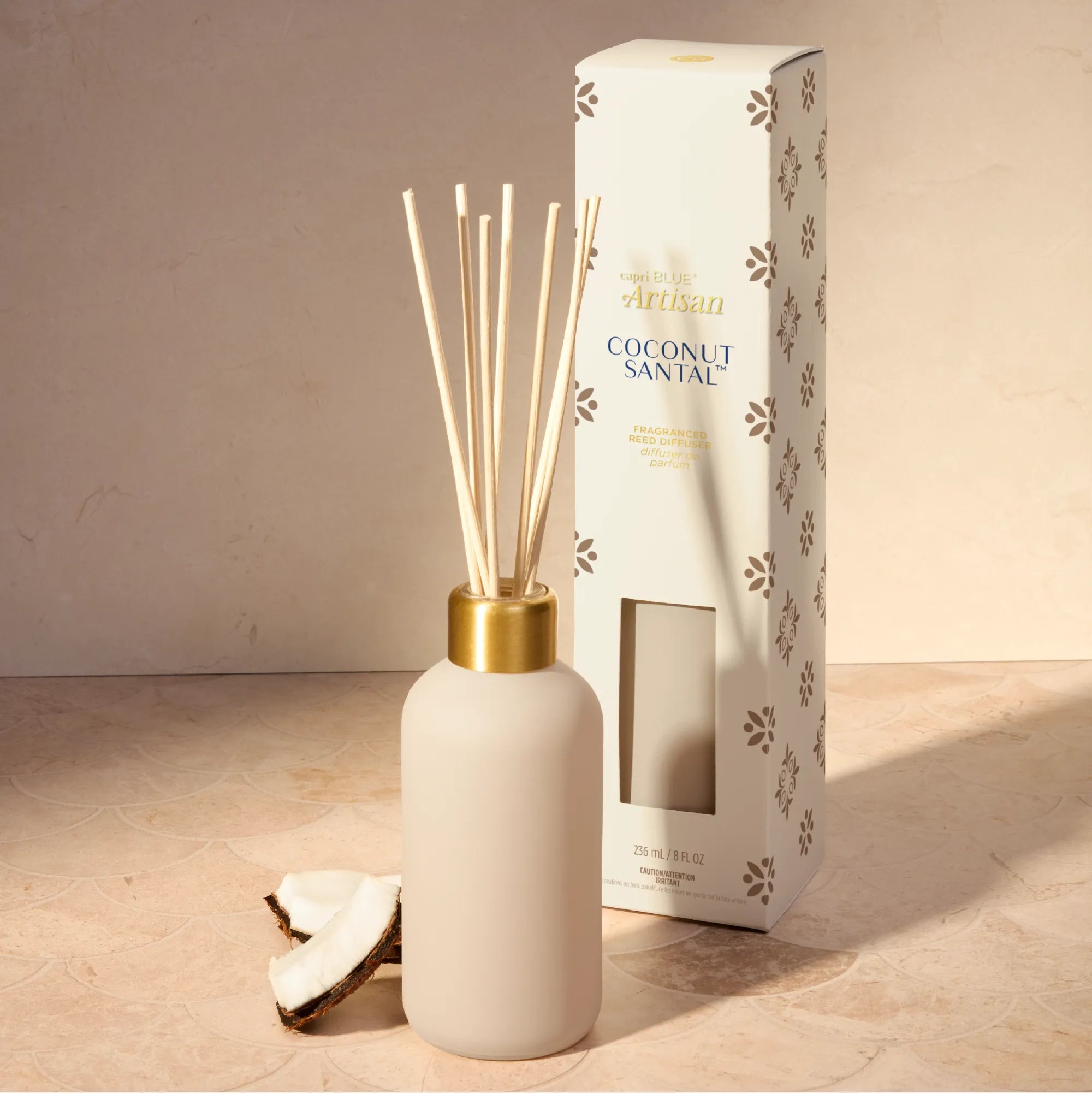 Coconut Santal Terrazza Velluto Reed Diffuser view 2