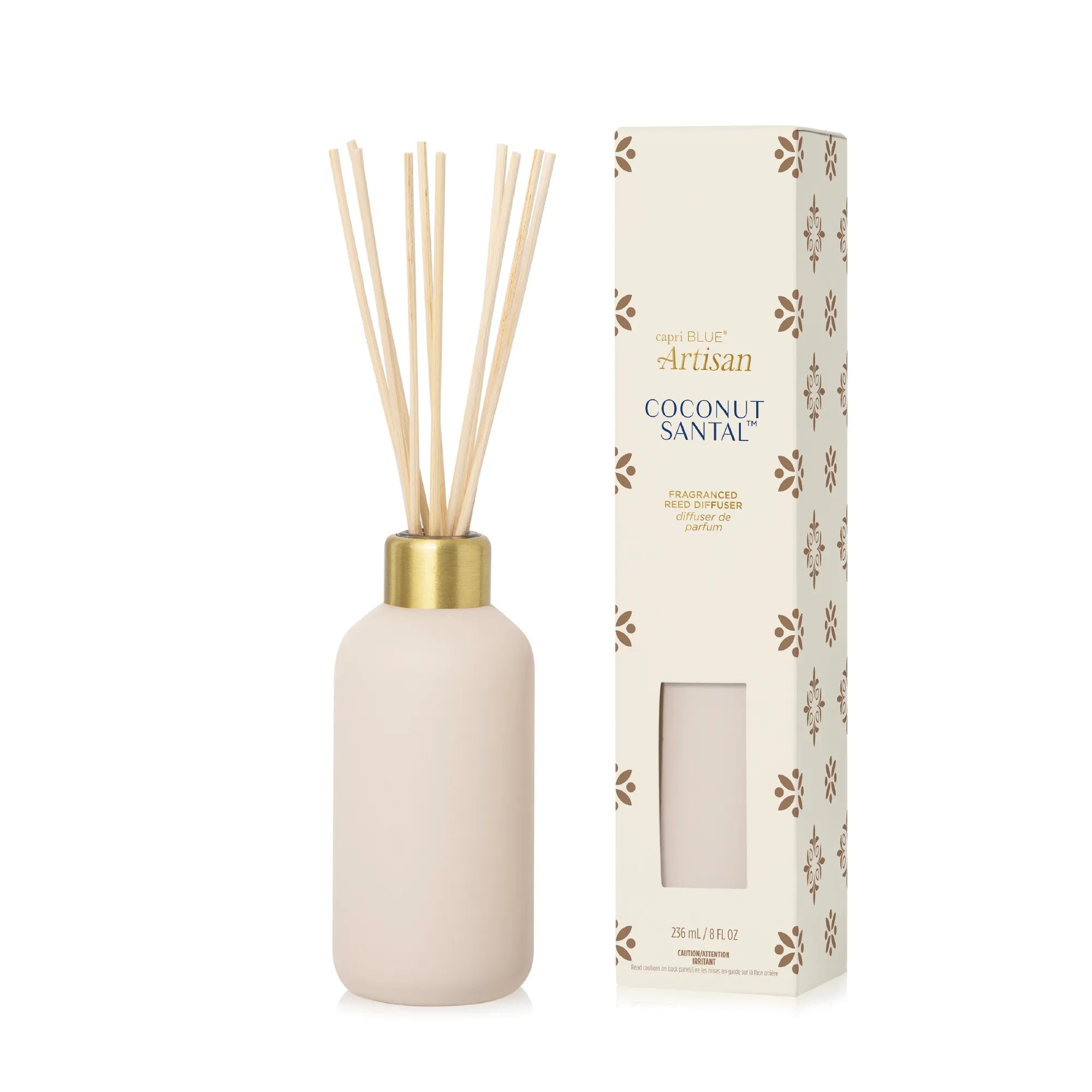 Coconut Santal Terrazza Velluto Reed Diffuser view 1