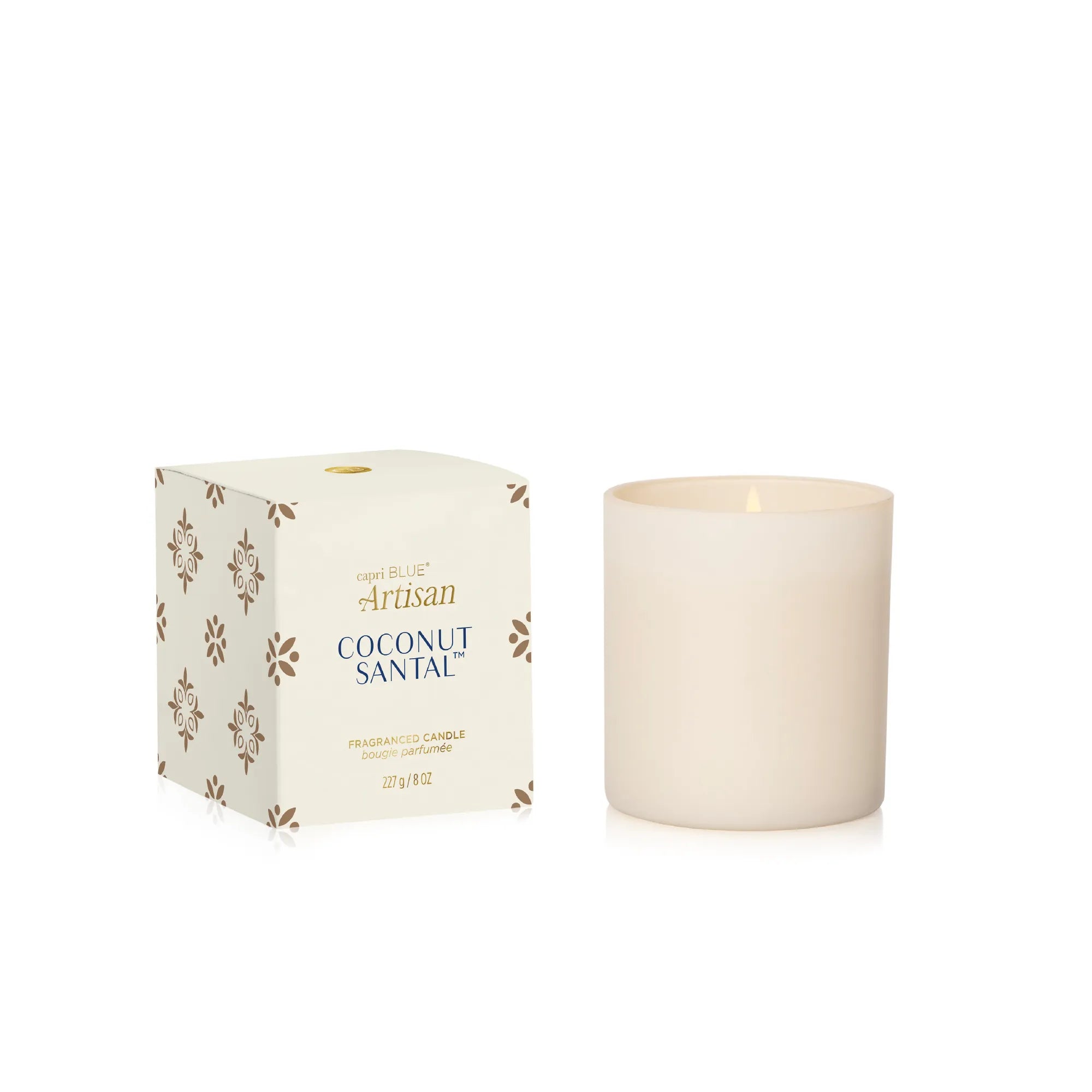 Coconut Santal Terrazza Velluto Boxed Tumbler Candle view 1