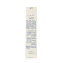 A tall, narrow cream-colored box for Terrazza Velluto Banana Vanilla fragrance, showing the back side with blue text, photographed on a clean white background.