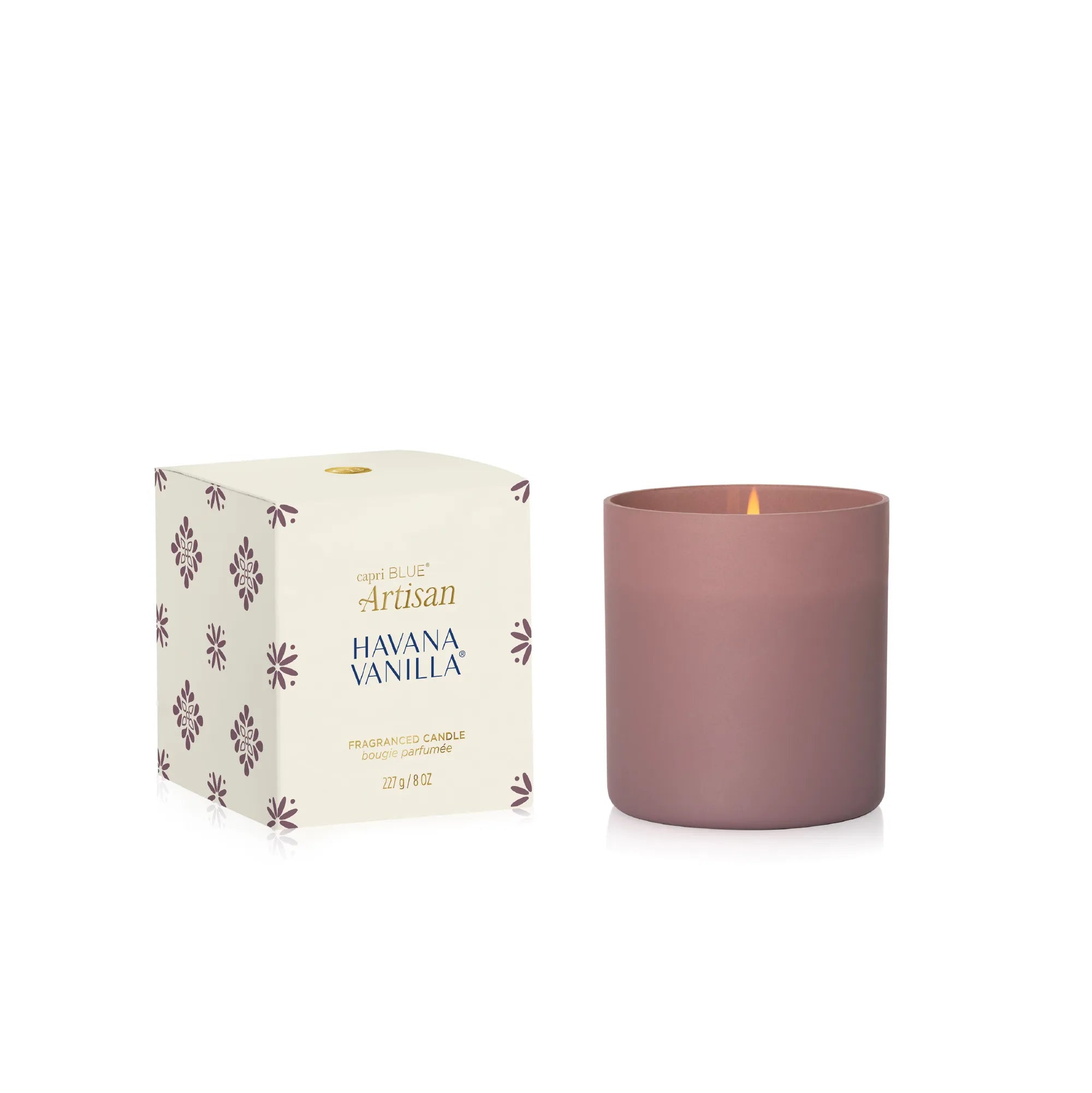 Havana Vanilla Terrazza Velluto Boxed Tumbler Candle view 1
