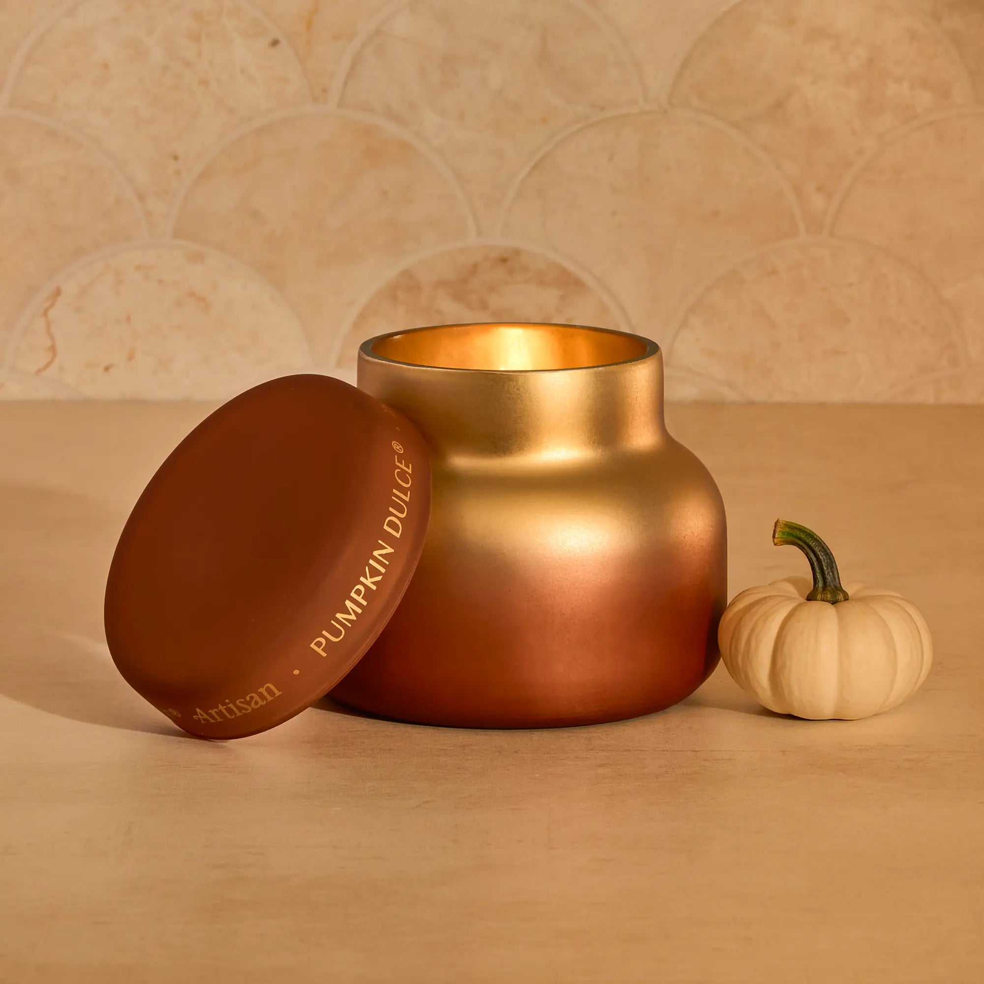Pumpkin Dulce Tuscan Radiance Petite Candle