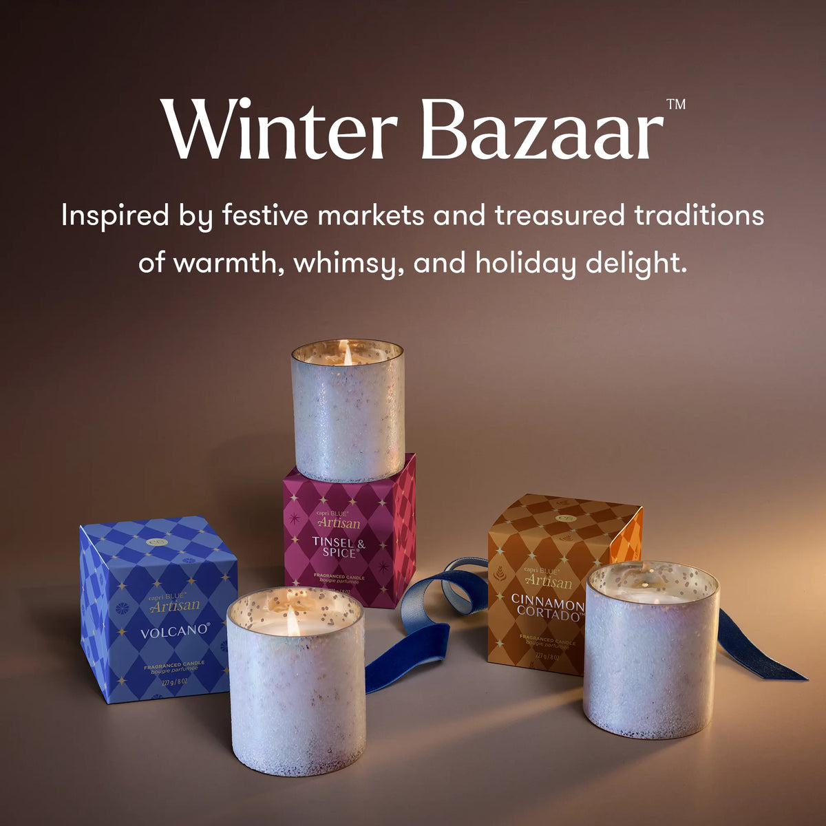 Winter Bazaar Boxed Tumbler Trio