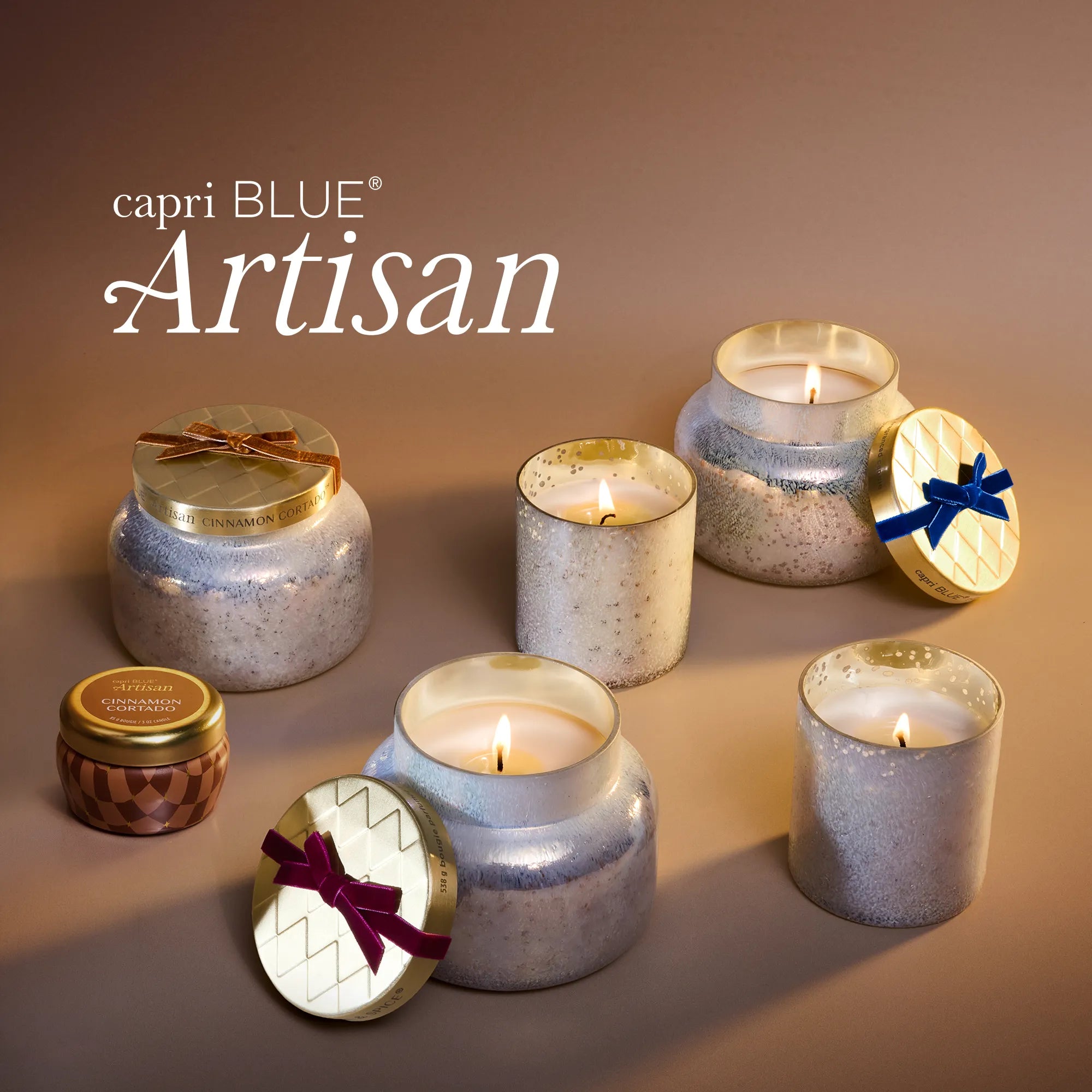 Volcano Winter Bazaar Mini Tin Candle