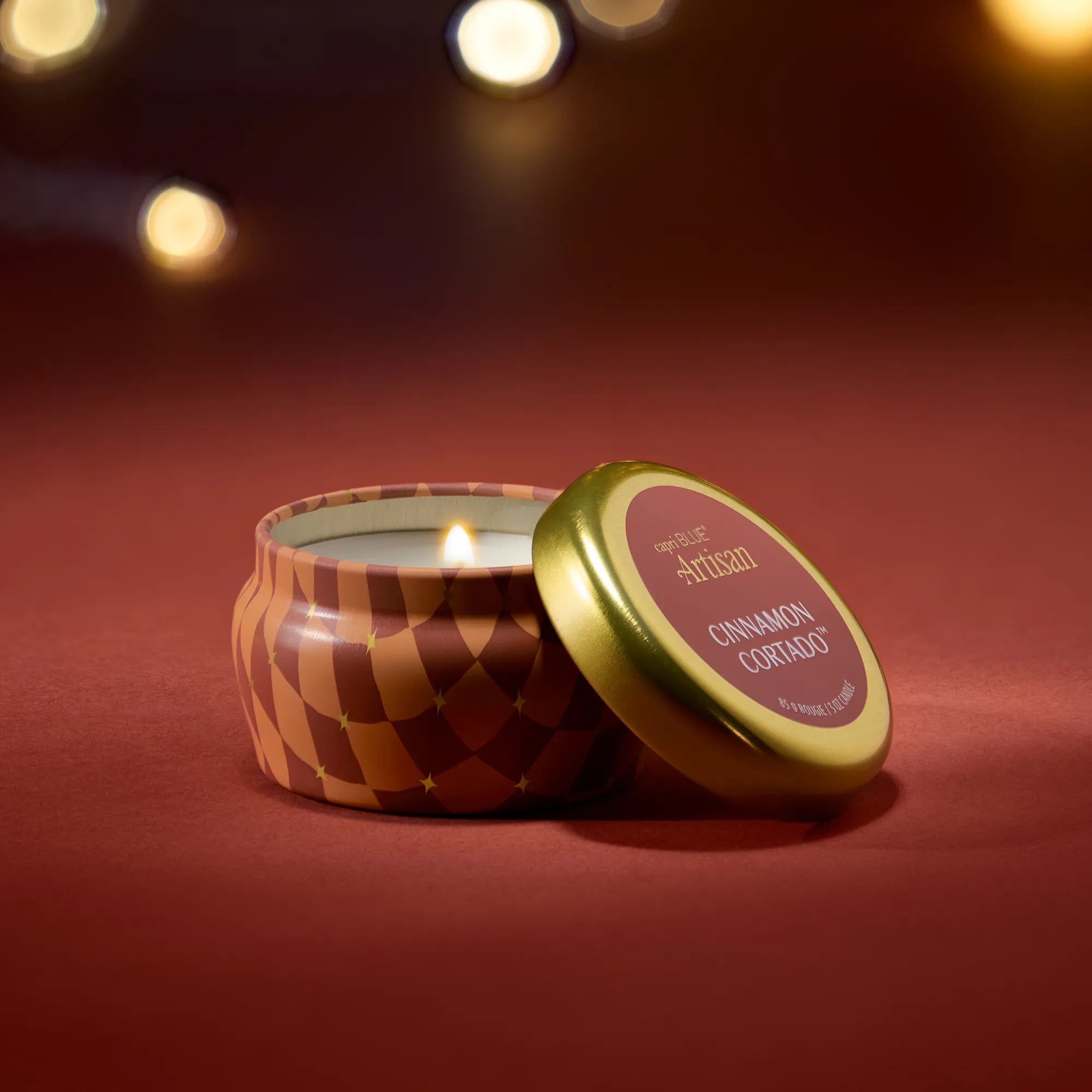 Cinnamon Cortado Winter Bazaar Mini Tin Candle