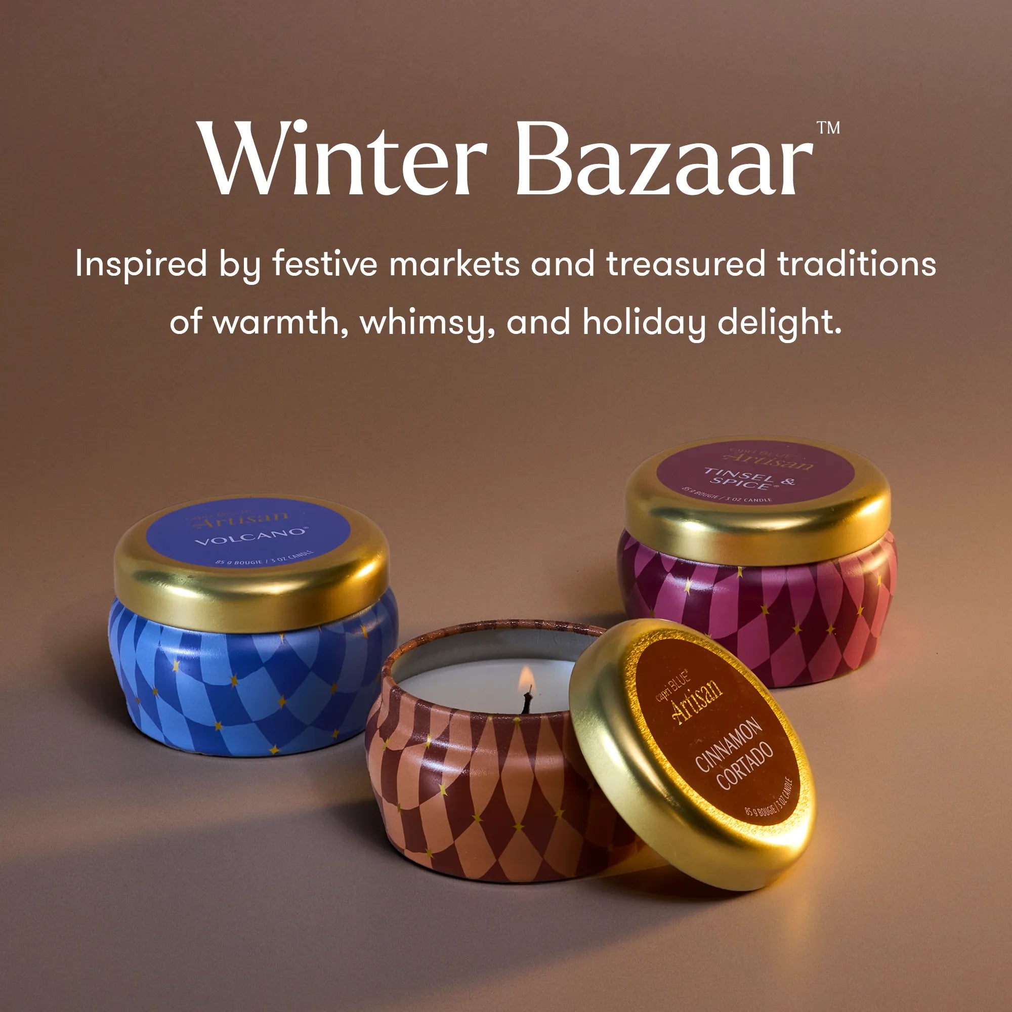 Winter Bazaar Candle Gift Set