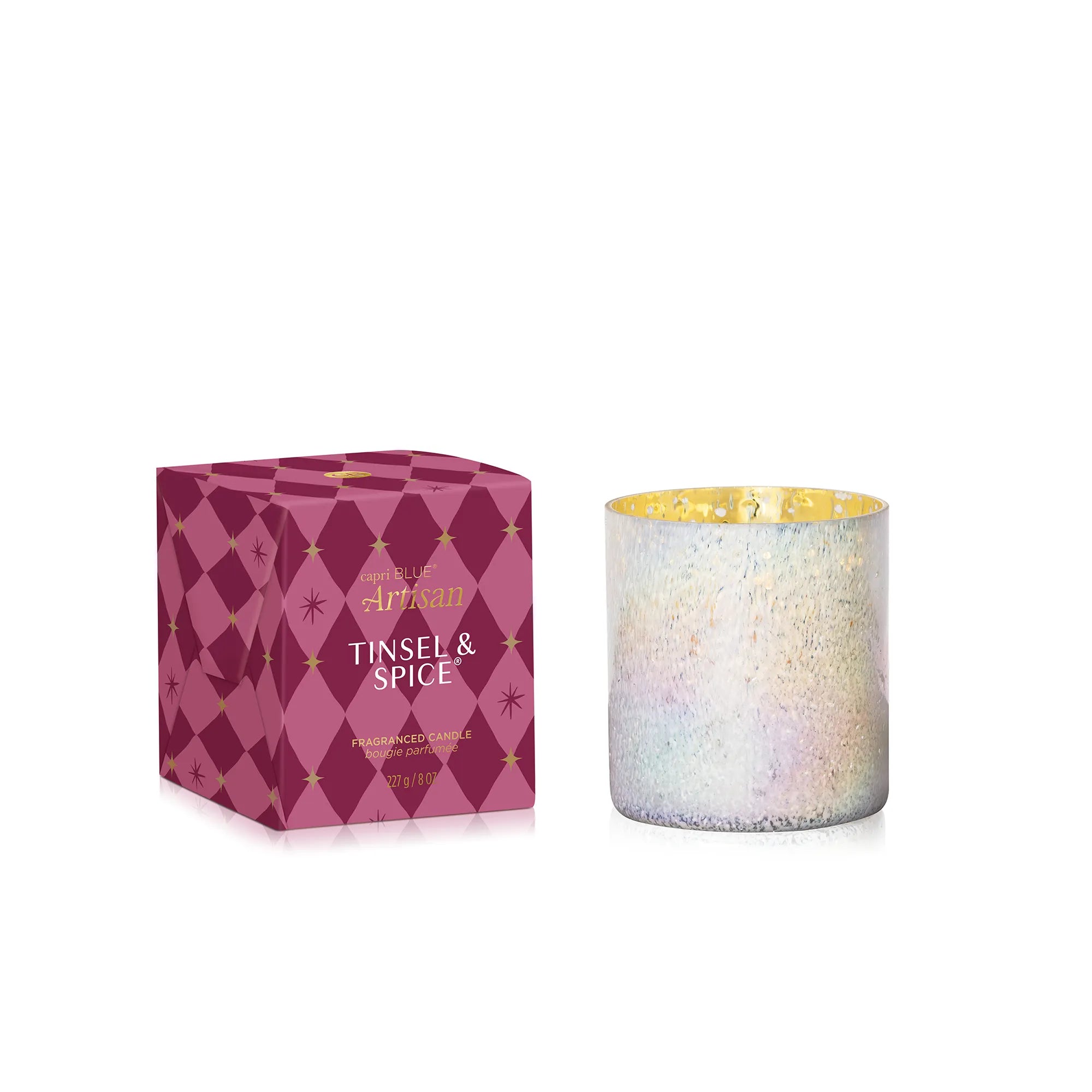 Tinsel & Spice Winter Bazaar Boxed Tumbler Candle
