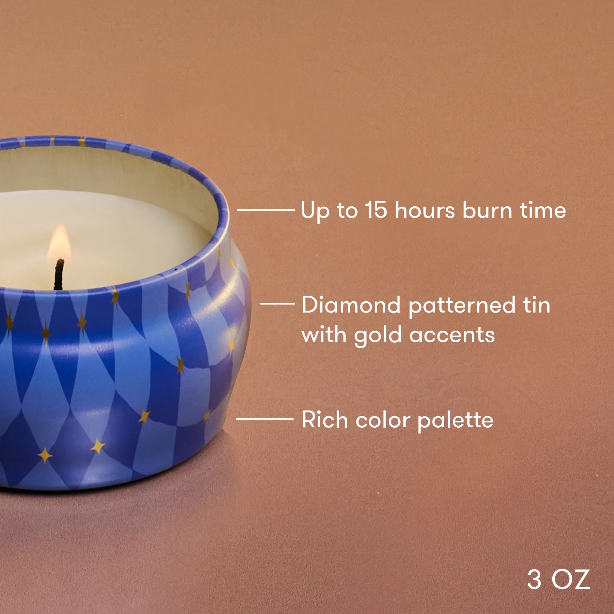 Volcano Winter Bazaar Mini Tin Candle