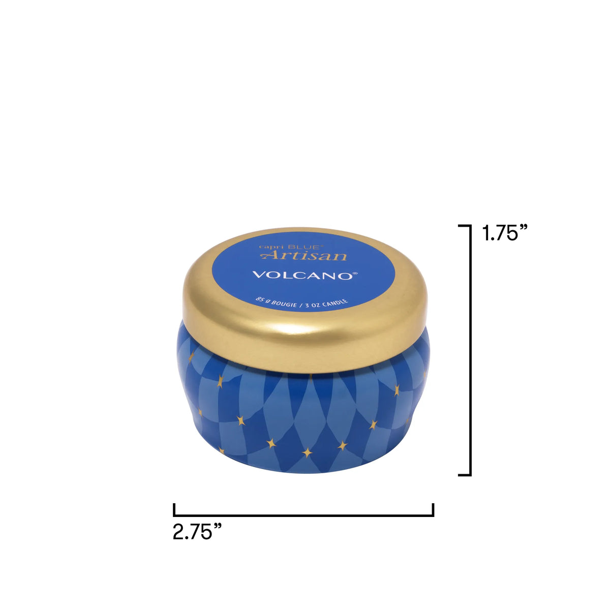 Volcano Winter Bazaar Mini Tin Candle