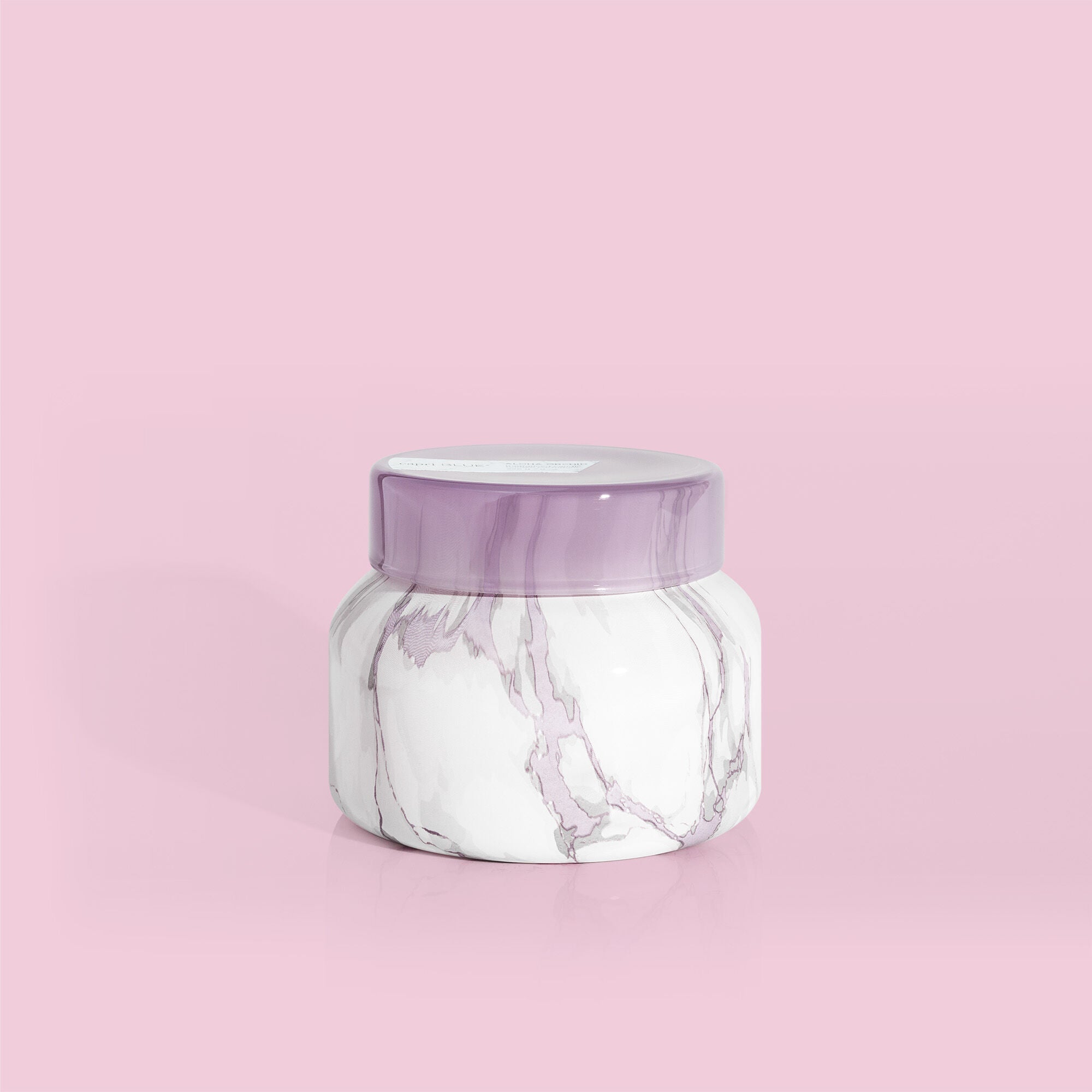 Aloha Orchid Modern Marble Petite Jar, 8oz is compliments modern decor