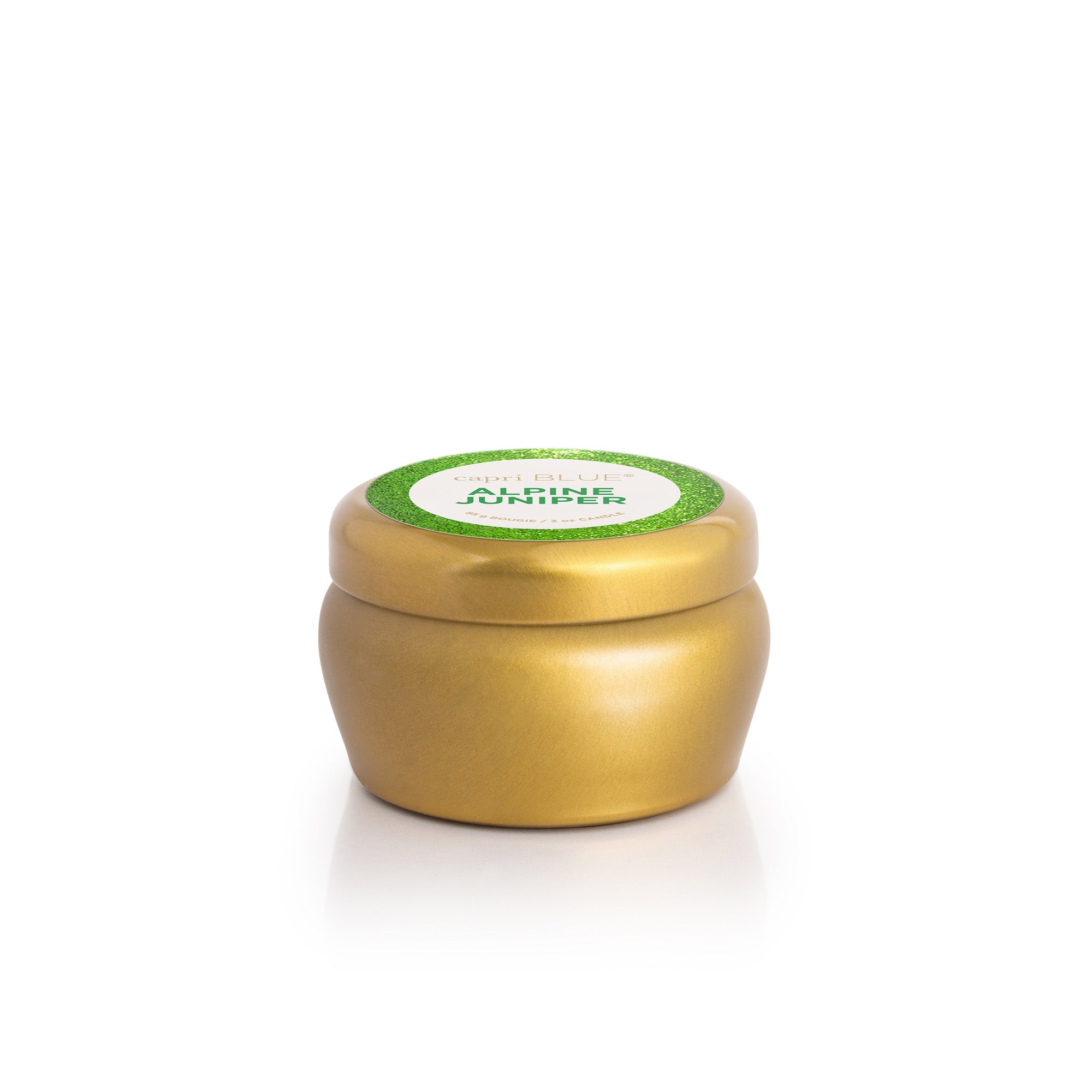 Alpine Juniper Glam Mini Tin Candle, 3 oz