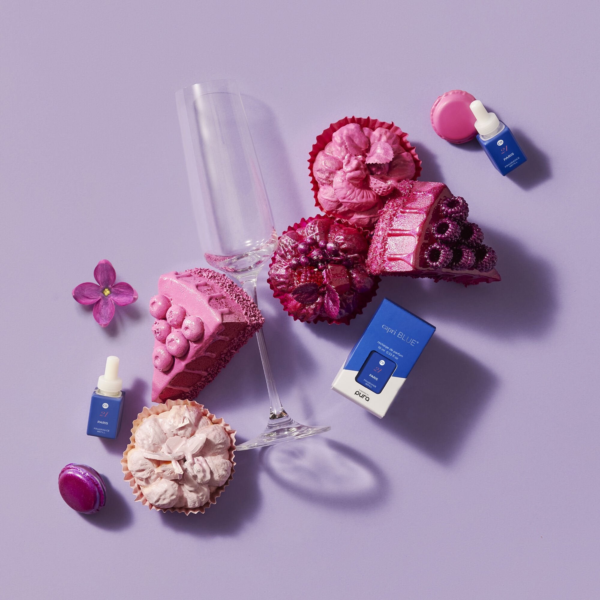 CB + PURA Diffuser Refill 2-Pack Bundle, Paris | Capri Blue