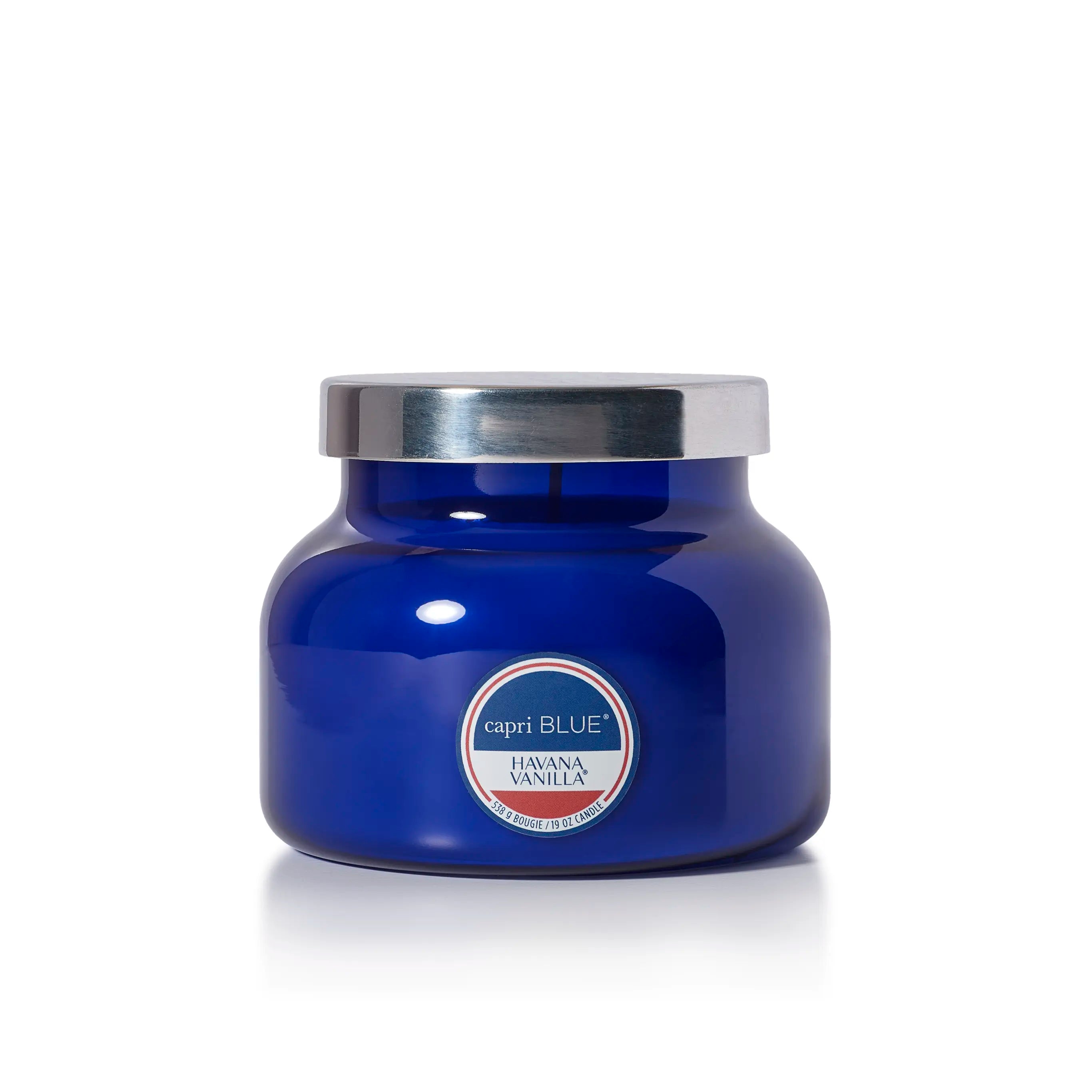 Havana Vanilla Blue Signature Candle view 1